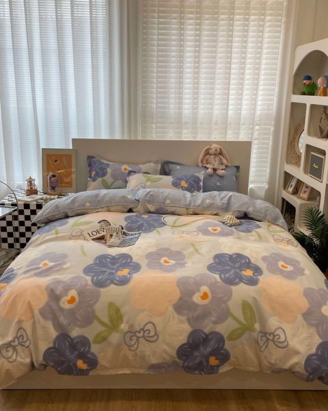 Bộ Drap & Chăn Chần EDLP 160x200cm (5 Món)EDLP38