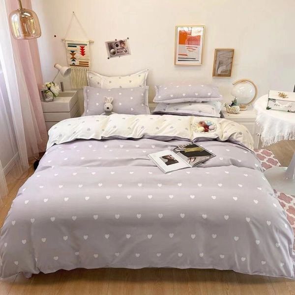 Bộ Drap & Chăn Chần Sweet Love 160x200 (5 Món) (Tặng Khăn Mặt Tenderly) FSL1213