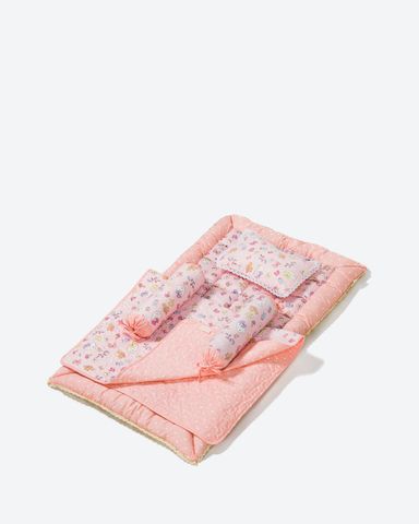 Bộ Nệm Chần Bông Cotton 65x105cm (5 Món)
