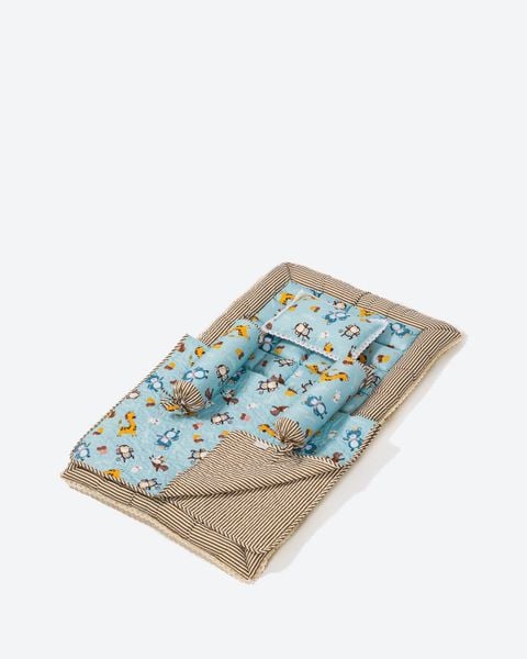 Bộ Nệm Chần Bông Cotton 100% - 80 x 125cm  (5 Món)