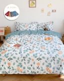 Bộ Drap & Chăn Chần Sweet Love 180x200 (5 Món) (Tặng Khăn Mặt Tenderly) FSL1213