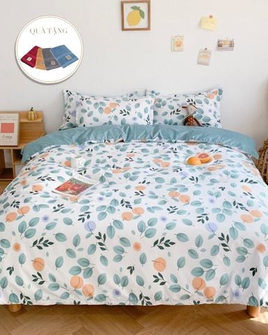Bộ Drap & Chăn Chần Sweet Love 180x200 (5 Món) (Tặng Khăn Mặt Tenderly) FSL1213