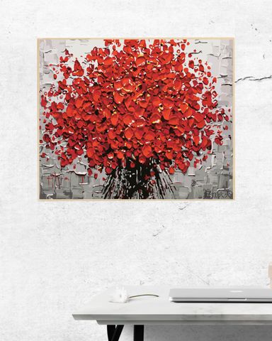 Tranh Sơn Dầu Số Hóa Tự Tô Cánh Hồng