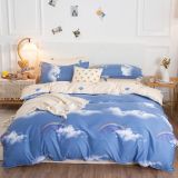 Bộ Drap & Chăn Chần Sweet Love 180x200 (4 Món & Tặng 1 Vỏ Gối Ôm)