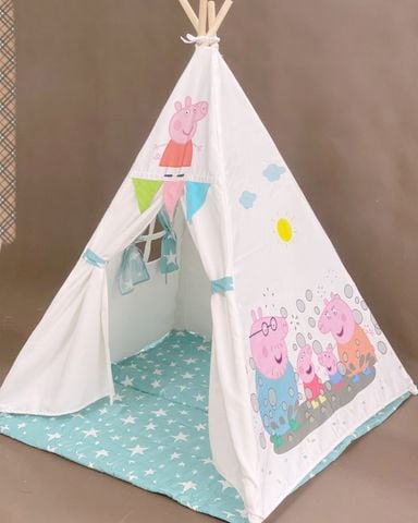 Bộ Lều Vải & Nệm Chần Cotton 150x120