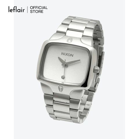 Đồng Hồ Đeo Tay Hiệu Nixon (Mã A140130, Nam, Dây Kim Loại Trắng) - A140130