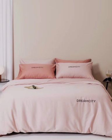 Bộ Drap & Vỏ Chăn Lụa Solid 160x200 (4 Món)