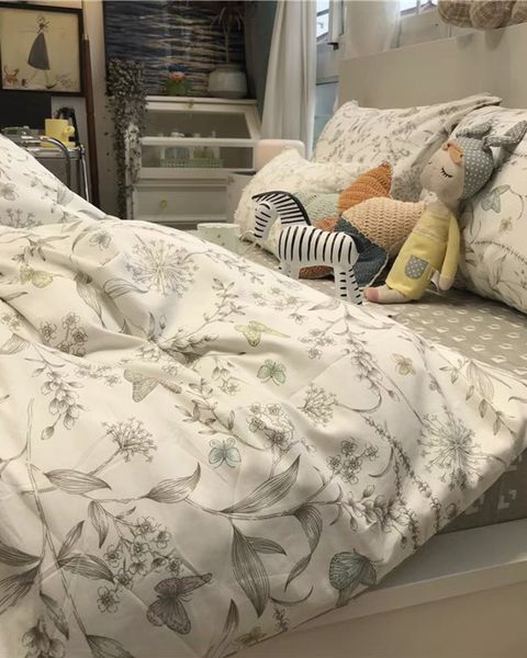 Bộ Drap & Chăn Chần Cotton Lụa 180x200 (4 Món )