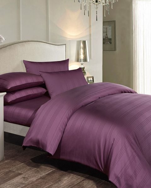 Bộ Drap Và Vỏ Chăn Ecosilk Kaley KT 160x200 (5 Món)