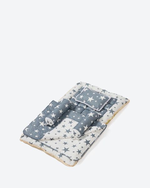 Bộ Nệm Chần Bông Cotton 65x105 (5 Món)