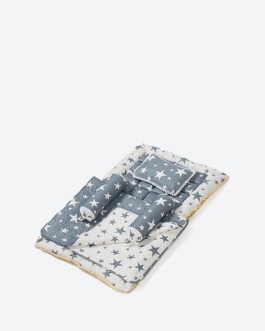 Bộ Nệm Chần Bông Cotton 100% - 80 x 125cm  (5 Món)
