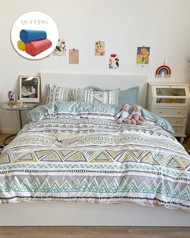 Bộ Drap & Chăn Chần EDLR 180x200 (5 Món)- EDLP17