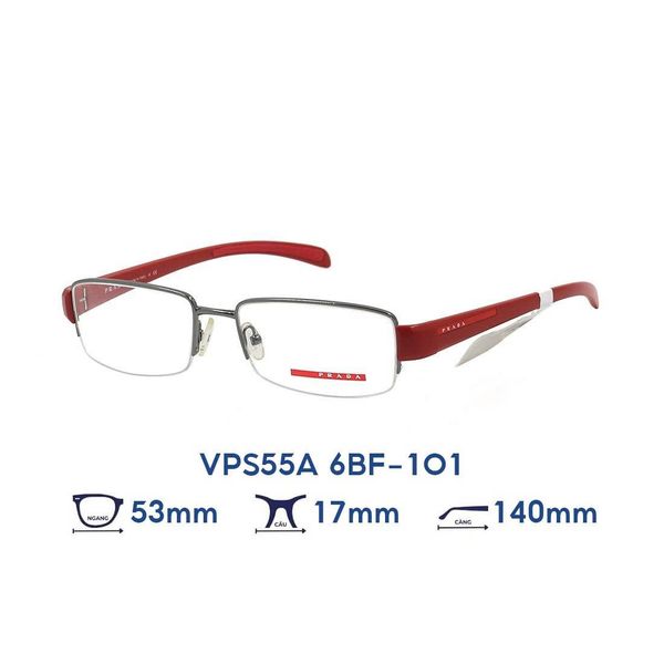 Gọng kính Prada VPS55A 6BF-1O1