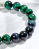 Vòng tay mắt hổ xanh charm trụ