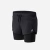 Quần Short Nữ Impact Run 2 In 1 Black