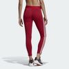 Quần Legging Tập Luyện Nữ Solid 3 Stripes Maroon