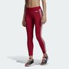 Quần Legging Tập Luyện Nữ Solid 3 Stripes Maroon