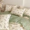 Bộ Drap & Chăn Chần Cotton Lụa 160x200 (4 Món) (Tặng Bình Nước 90ml)