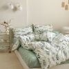 Bộ Drap & Chăn Chần Cotton Lụa 160x200 (4 Món) (Tặng Bình Nước 90ml)