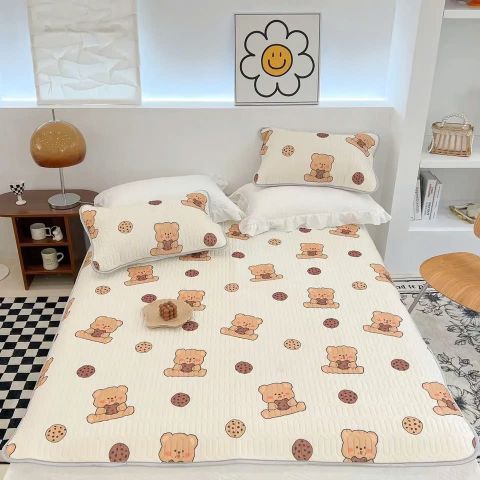 Bộ Chiếu Cao Su Điều Hòa Hoạt Hình 160x200 (3 Món)