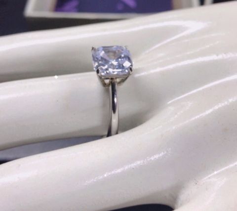 Nhẫn Nữ Kya Jewel Đá CZ Lớn Nổi Bật (BẠC, FREESIZE) R70