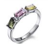 Nhẫn Nữ Kya Jewel Dây Đá Tourmaline Đơn Giản ( SIZE 2cm ) - NAR7