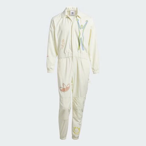 Bộ Jumpsuit Unisex Adidas Love Unites - H43972  (OWHITE/MULTCO, L)