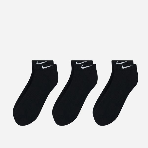 Vớ Thể Thao Nike Everyday Cushioned (3 Đôi) - Đen