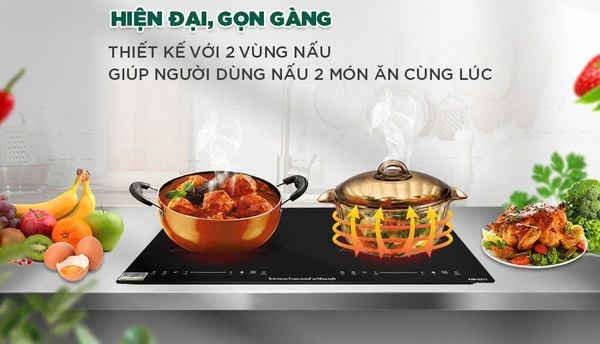 Bếp điện từ đôi Fuji Master FJM-2211 - 4000W