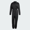Adidas Spacer Jumpsuit In Black Nylon Pocket Overlay HM1561 RARE NWT - SIZE XS - BLACK