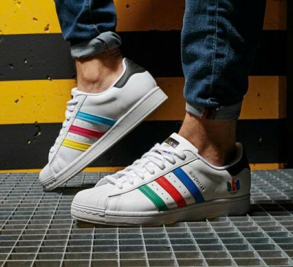 Giày Adidas Superstar Colorful Trefoil ‘Cloud White’ FU9521 ( SIZE 42 )