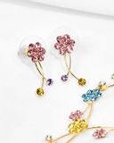Bộ Dây Chuyền & Bông Tai Mini Flower
