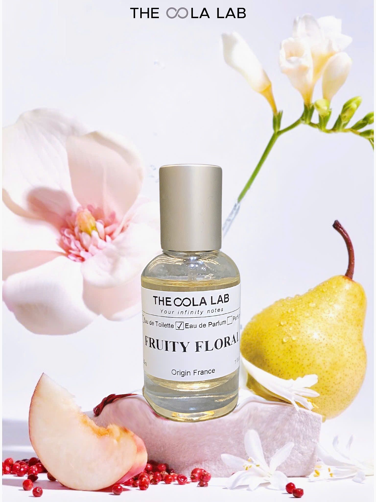  FRUITY FLORAL edp - Nước hoa nữ nhóm hương hoa trái cây 