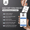  Danh Thiếp Thông Minh NFC In Tên & Logo Thẻ Trắng 