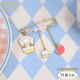  Huy Hiệu, Ghim Cài Áo Lucky Emma Birthday Party Series Brooch - YSJ-0005 