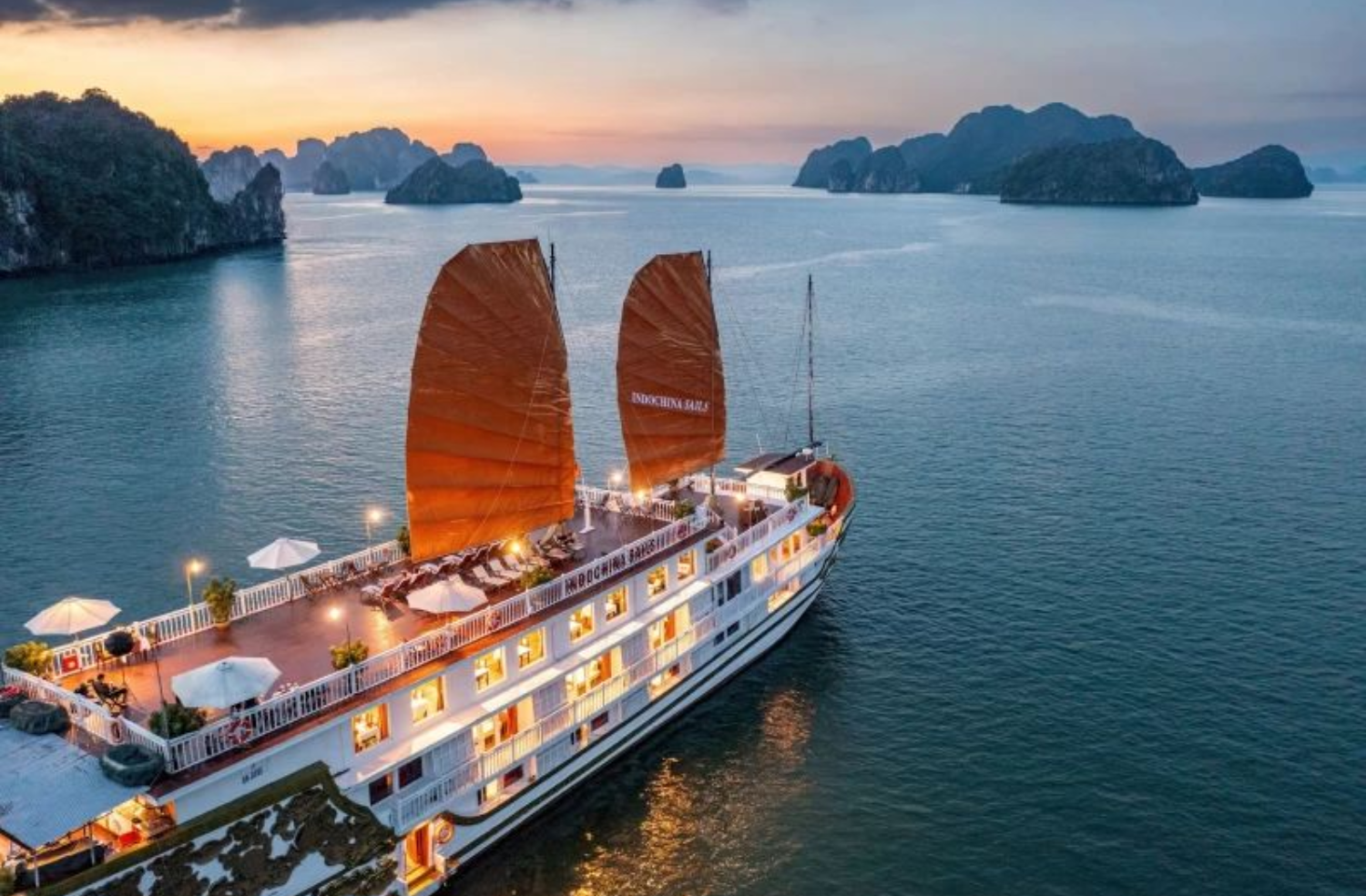  NGHỈ DƯỠNG DU THUYỀN HERITAGE CRUISES 5 SAO 2N1Đ 