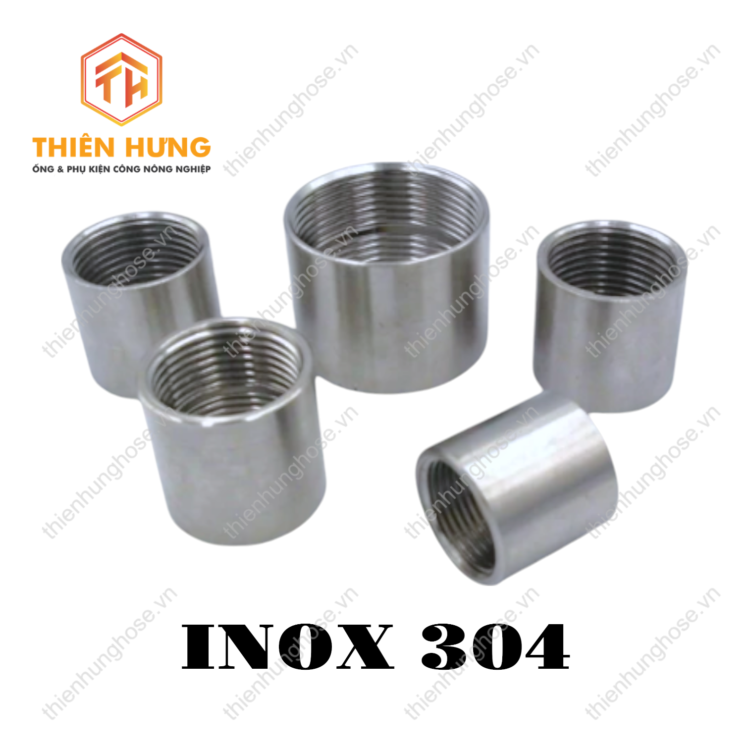 Nối Ren Trong (Măng Sông) INOX 304
