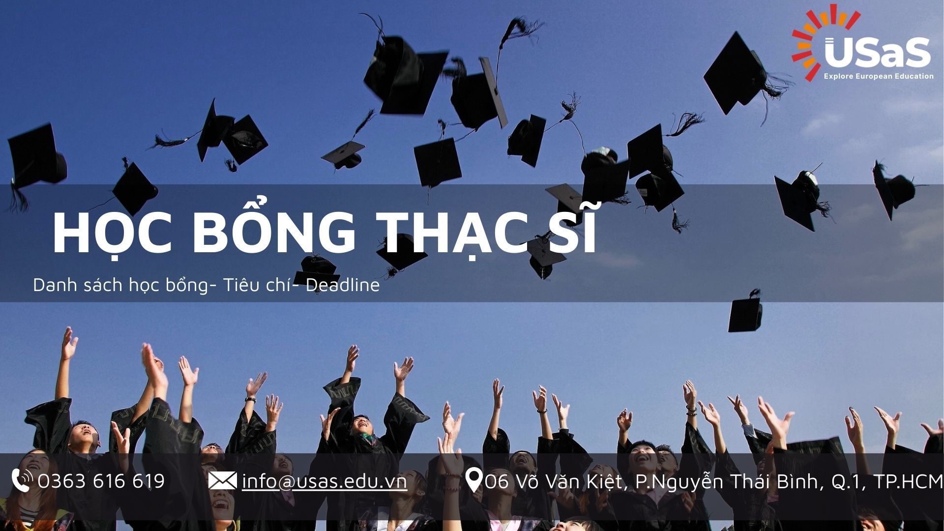  Học bổng Thạc Sĩ 