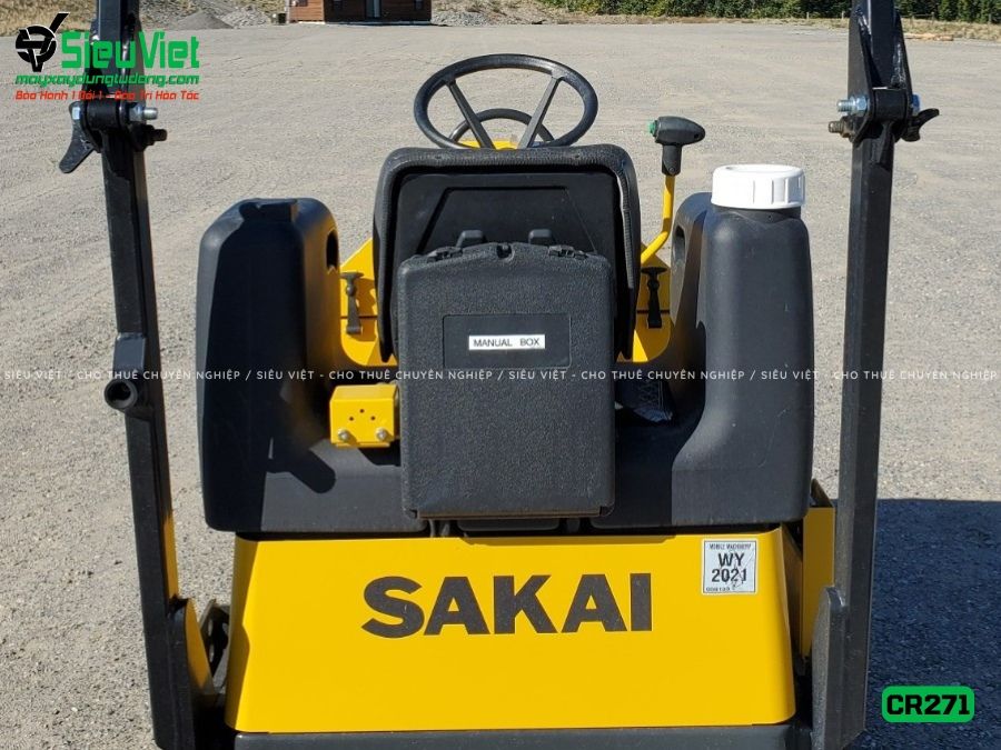 Xe lu rung nhỏ 1.5 tấn Sakai CR271 Nhật Bản (Mới 100%)