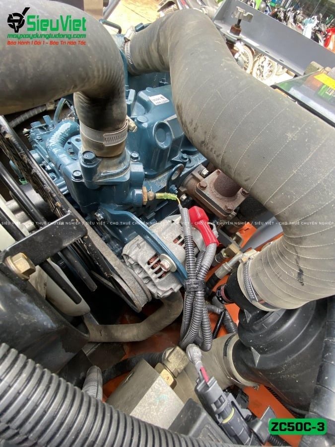 Xe lu rung nhỏ 3.6 tấn Hitachi ZC50C-3 Nhật Bản (34221)