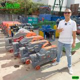 (Cho Thuê Ngày) Máy cắt sắt phi 10-32mm GQ45 Trung Quốc - Điện 380V, 3 Pha