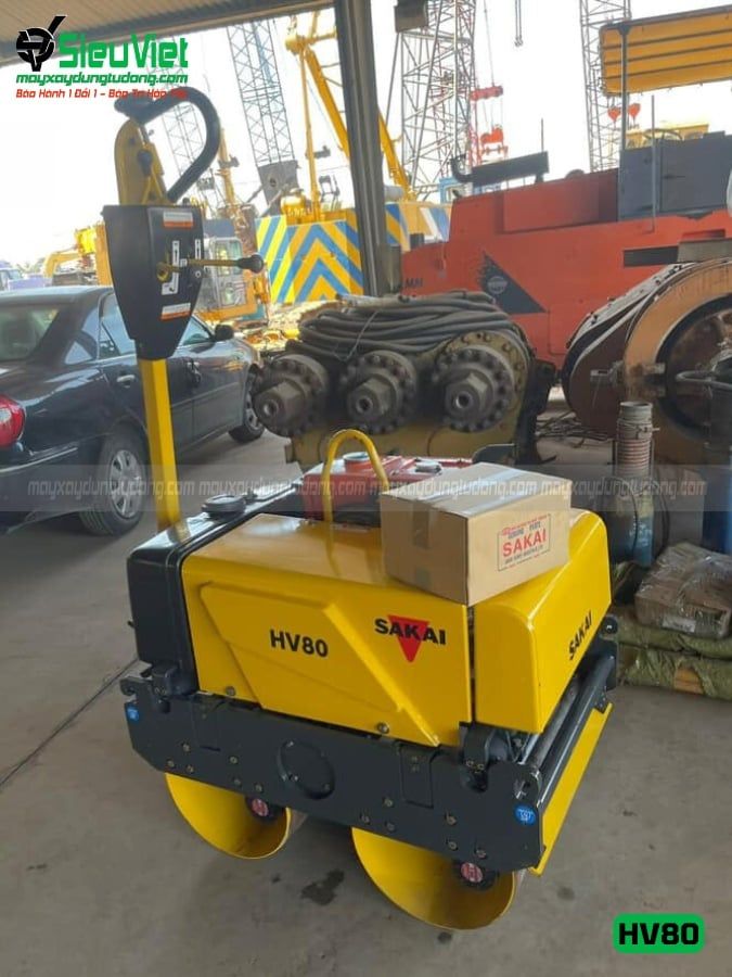 Xe lu rung dắt tay 760Kg Sakai HV80 Nhật Bản