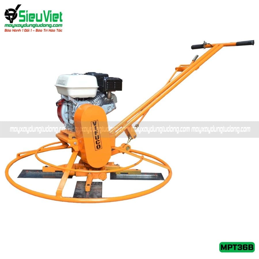 Máy xoa nền đơn Vifuco MPT36B, động cơ Honda GX160
