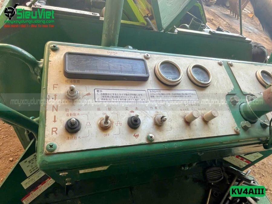 Xe lu rung nhỏ 4 tấn Kawasaki KV4AIII Nhật Bản (30289)