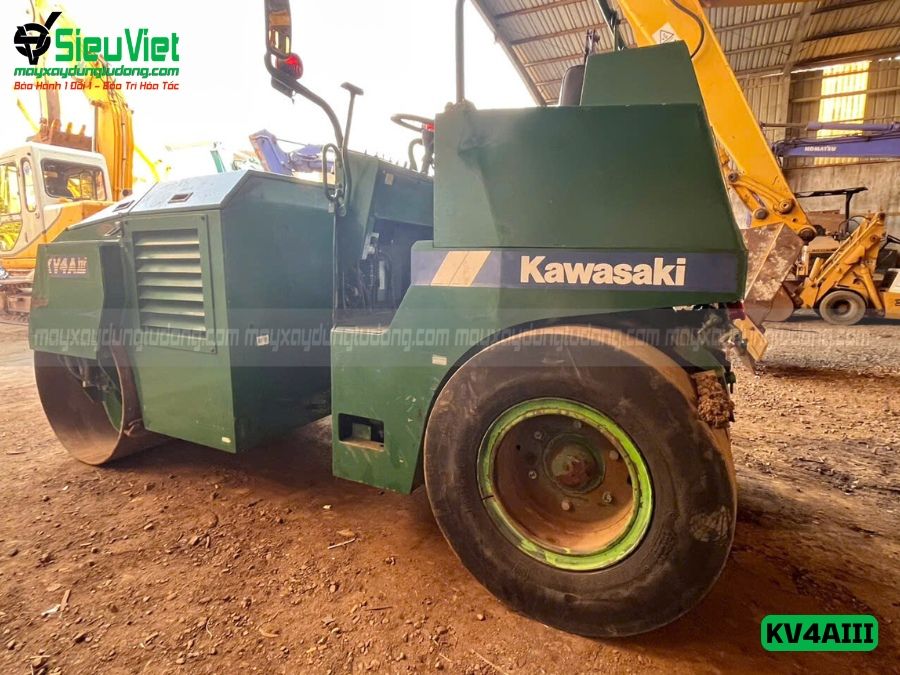 Xe lu rung nhỏ 4 tấn Kawasaki KV4AIII Nhật Bản (30289)