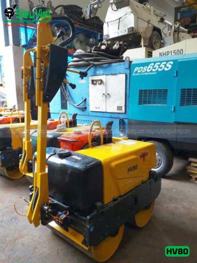 Xe lu rung dắt tay 760Kg Sakai HV80 Nhật Bản