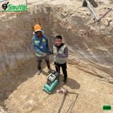 (Cũ) Máy đầm bàn 60-69Kg Nhật Bản (Động cơ Honda GX160 mới 100%)