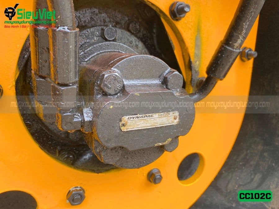Xe lu rung nhỏ 2.5 Tấn Dynapac CC102C Thuỵ Điển (25345)
