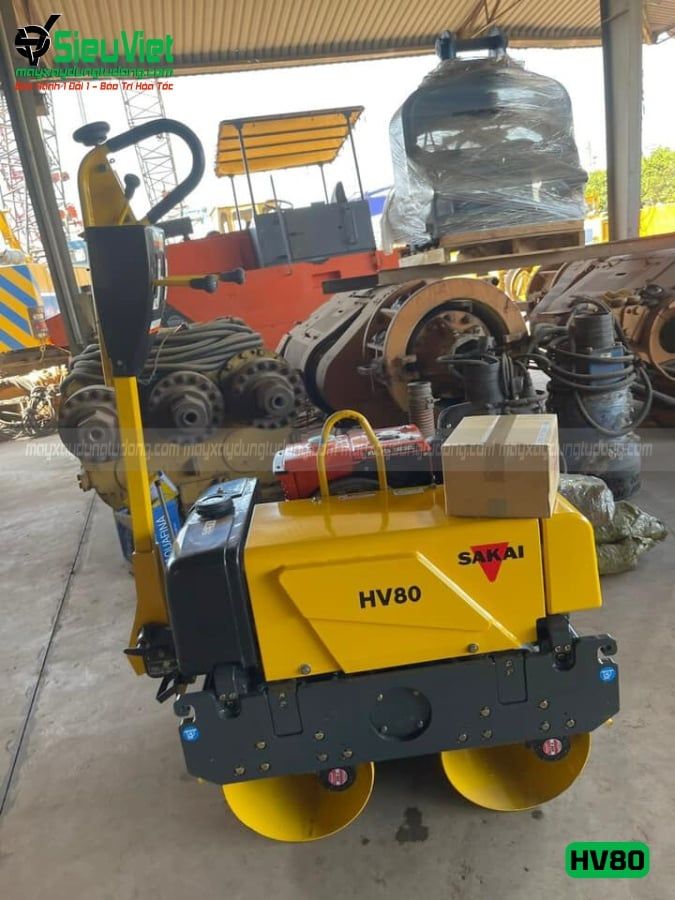 Xe lu rung dắt tay 760Kg Sakai HV80 Nhật Bản