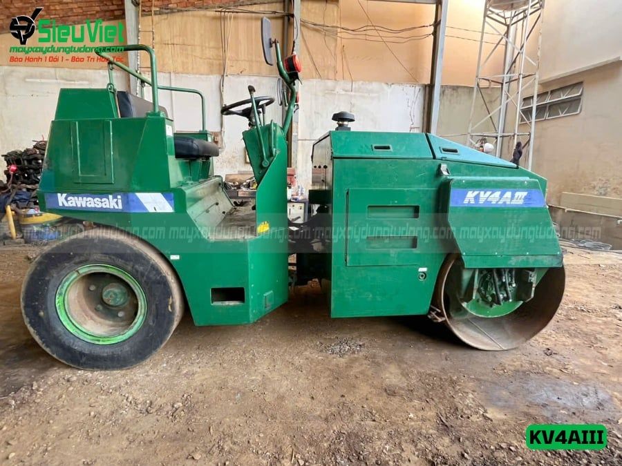 Xe lu rung nhỏ 4 tấn Kawasaki KV4AIII Nhật Bản (30289)